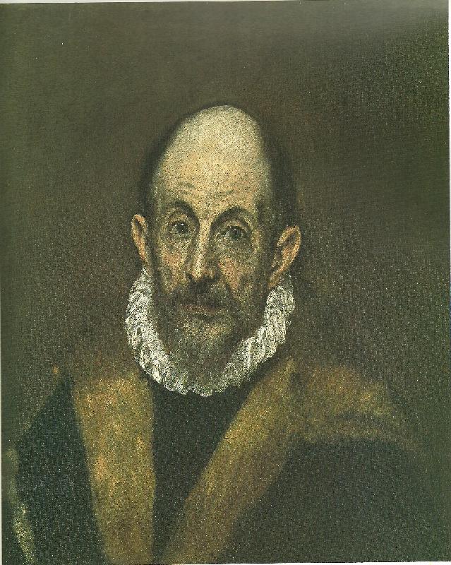 El Greco self-portrait France oil painting art